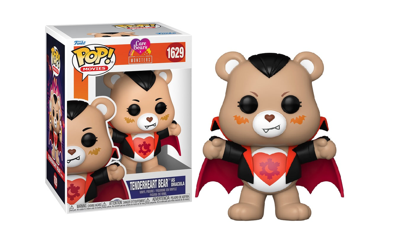 UM X Bisounours – POP Movies N°1629 – Tender Heart Bear as Dracula – Figurine Funko Officielle