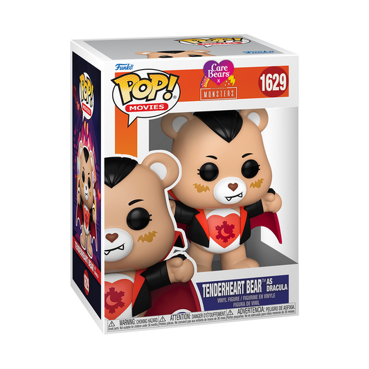UM X Bisounours – POP Movies N°1629 – Tender Heart Bear as Dracula – Figurine Funko Officielle