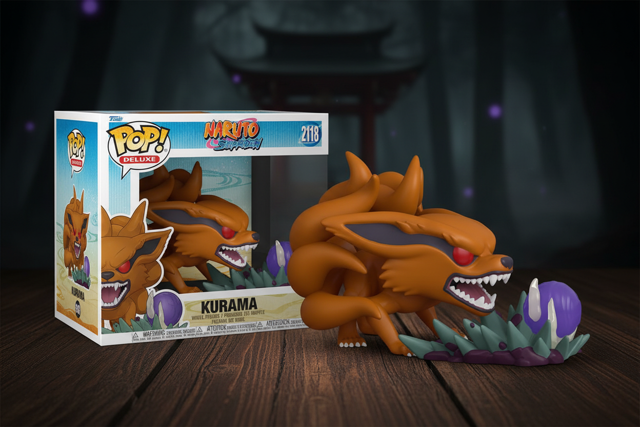 Funko Pop! Deluxe Kurama #2118 – Naruto Shippuden (Glow-in-the-Dark)