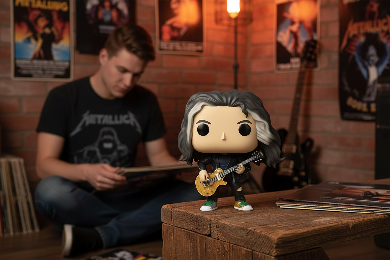 Funko POP Rocks N°486 – Metallica Kirk Hammett