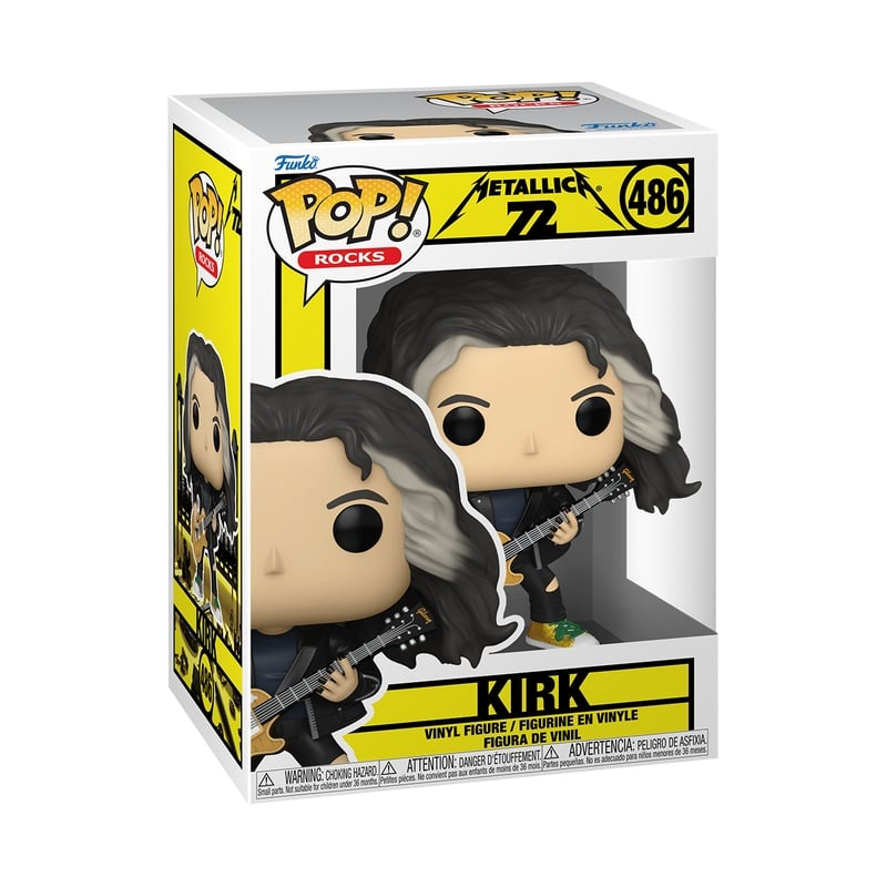 Funko POP Rocks N°486 – Metallica Kirk Hammett