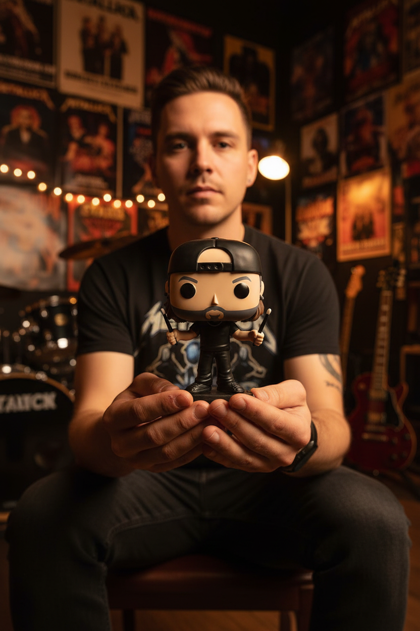 Funko POP Rocks N°485 – Metallica Lars Ulrich