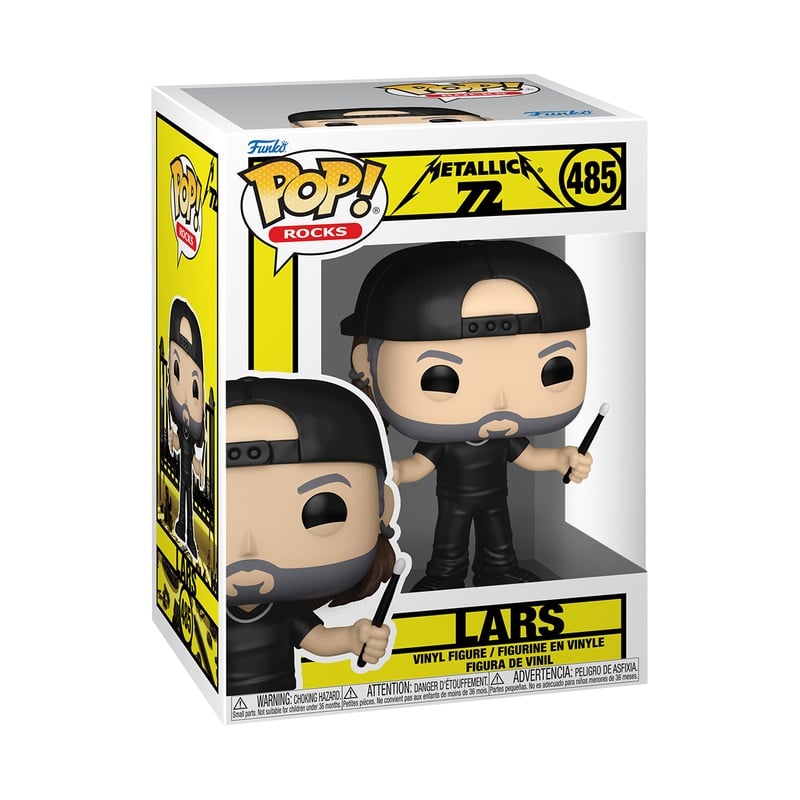 Funko POP Rocks N°485 – Metallica Lars Ulrich