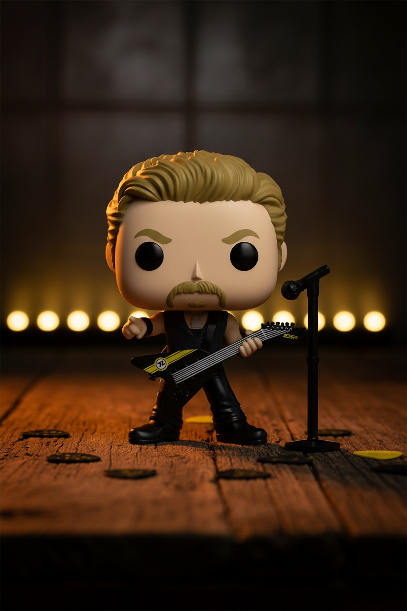 Funko POP Rocks N°484 – Metallica James Hetfield