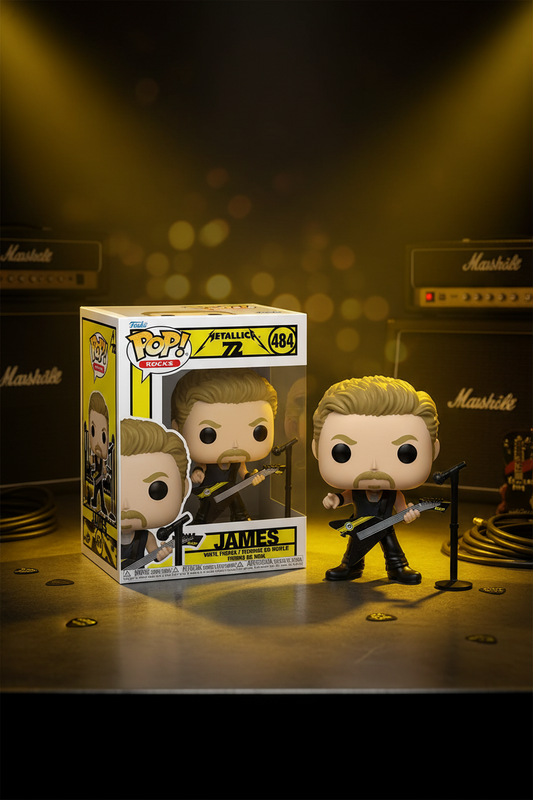 Funko POP Rocks N°484 – Metallica James Hetfield