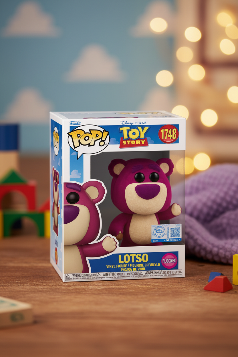 TOY STORY - POP Disney N° 1748 - Lotso (Flocked)