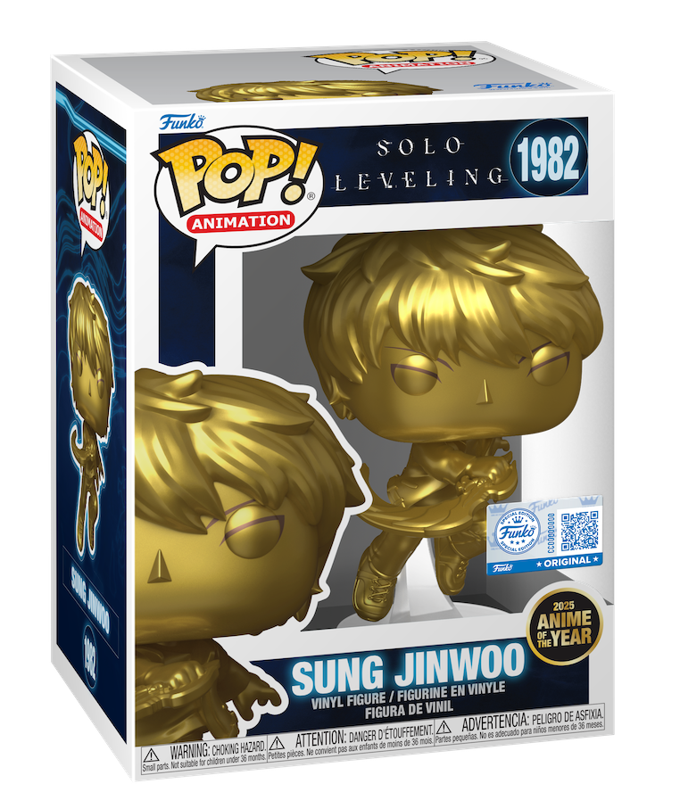 Funko Pop! Solo Leveling – Sung Jinwoo #1982 (Anime Of The Year)