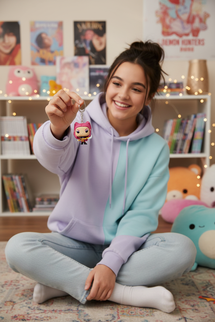 K-POP DEMON HUNTERS - Pocket Pop Keychain - Mira