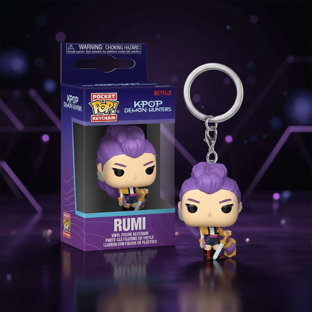 K-POP DEMON HUNTERS - Pocket Pop Keychain - Rumi