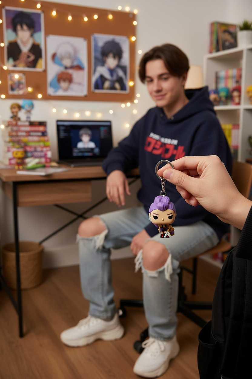 K-POP DEMON HUNTERS - Pocket Pop Keychain - Rumi