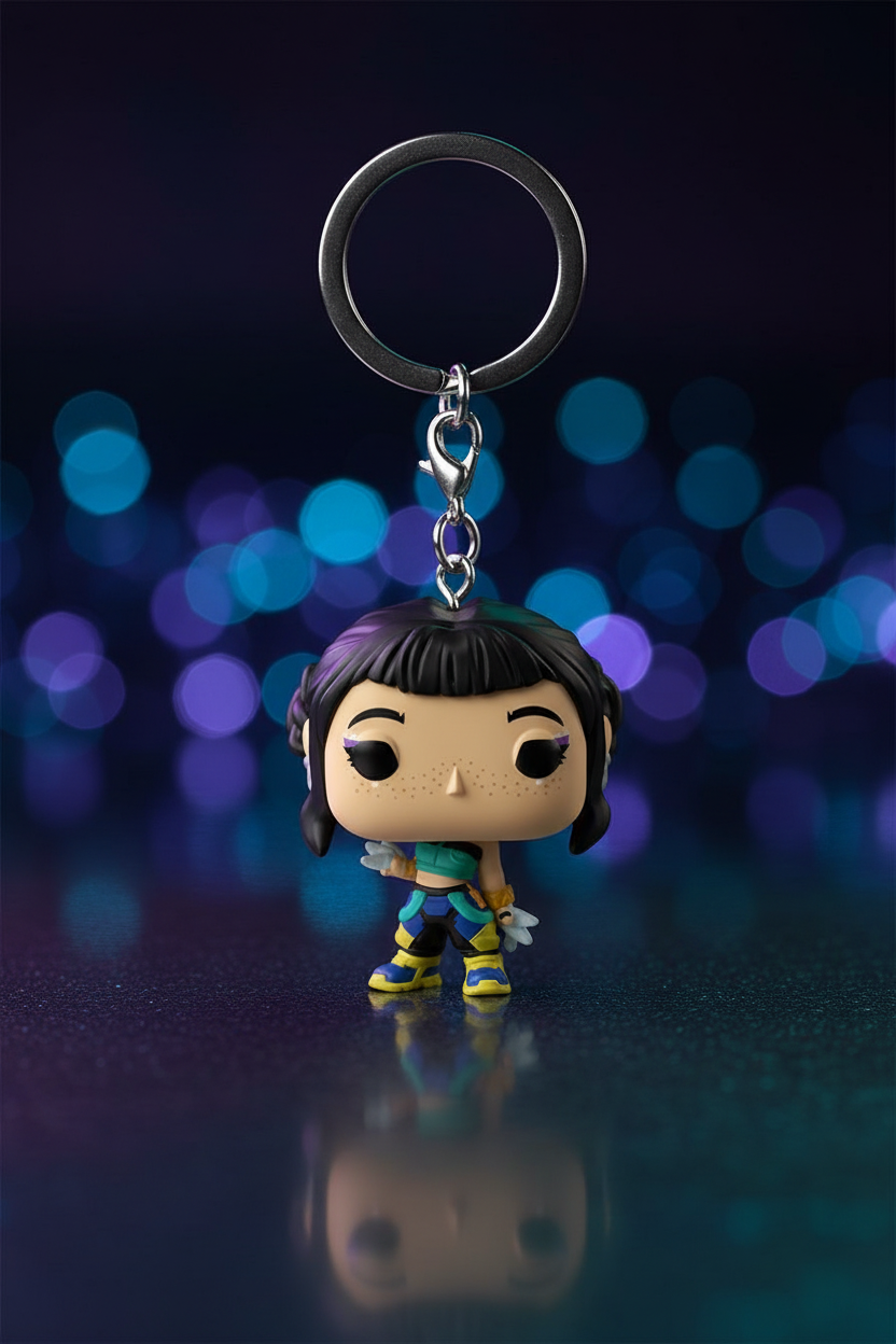 K-POP DEMON HUNTERS - Pocket Pop Keychain - Zoey