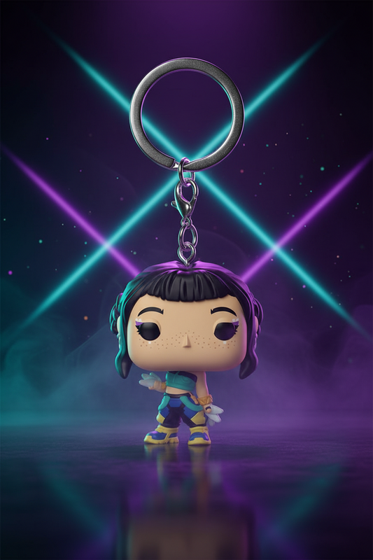 K-POP DEMON HUNTERS - Pocket Pop Keychain - Zoey