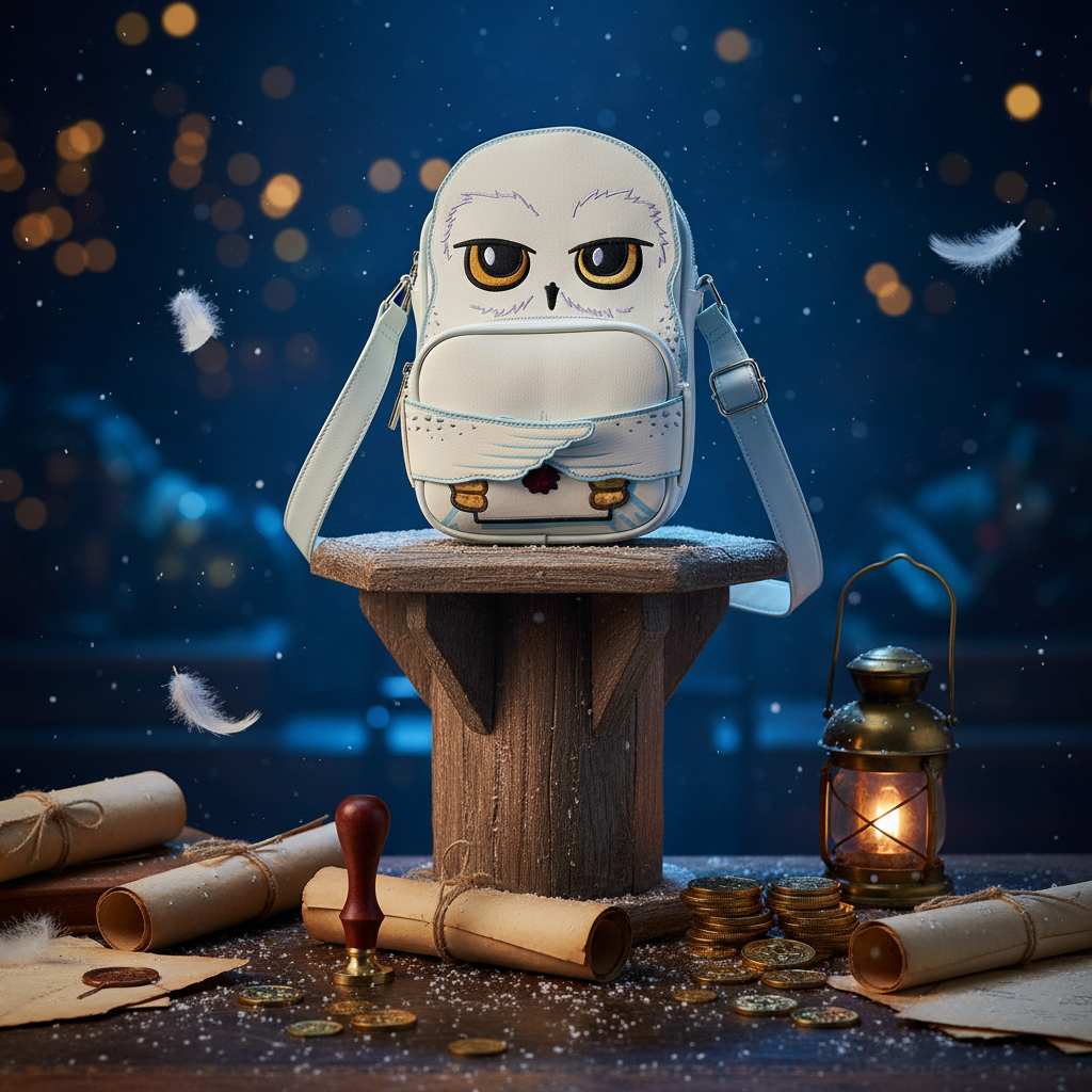 HARRY POTTER – Hedwige – Sac Crossbuddies Loungefly