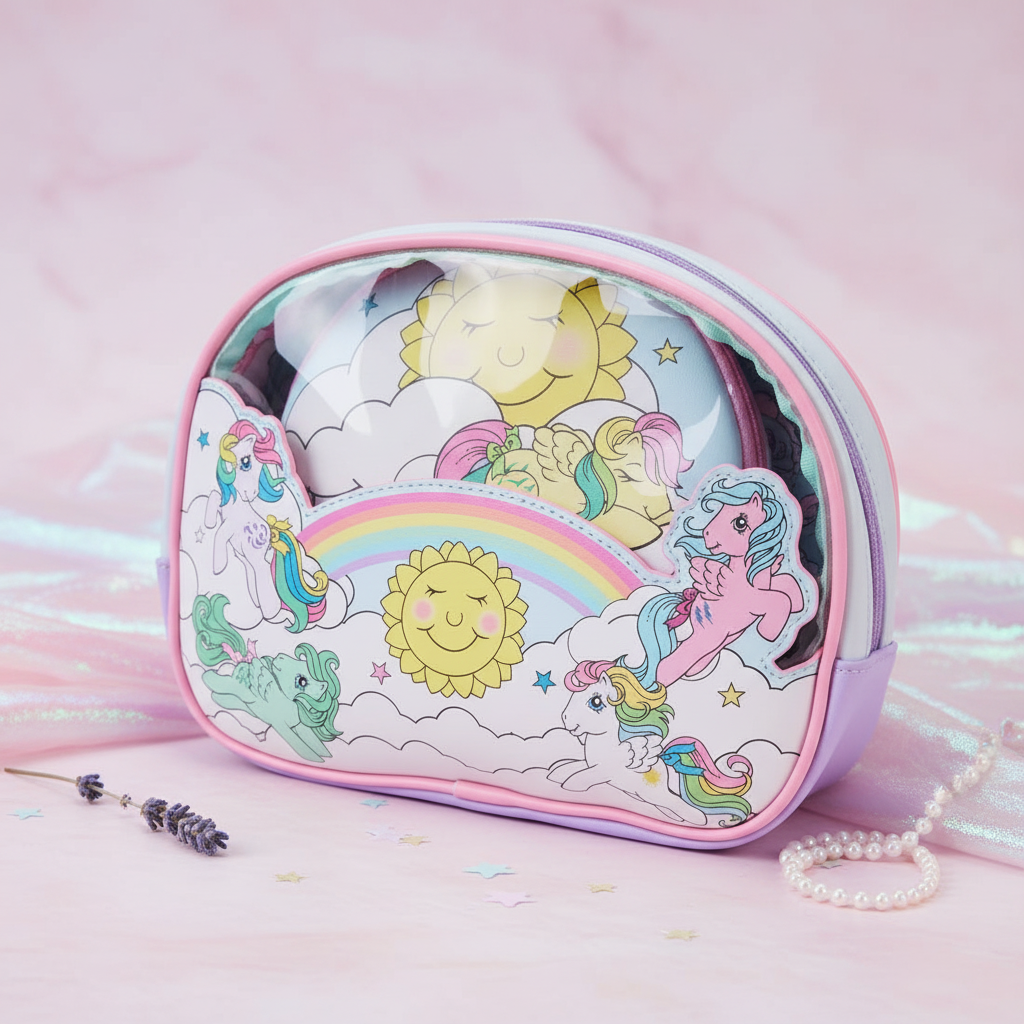 HASBRO Mon Petit Poney – Set de 3 Sacs Cosmétique Loungefly