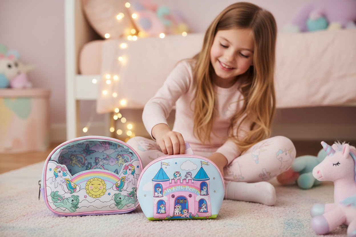 HASBRO Mon Petit Poney – Set de 3 Sacs Cosmétique Loungefly