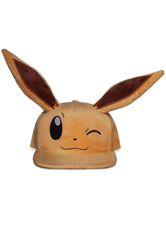 POKEMON  -  Evoli - Casquette SnapBack  plush