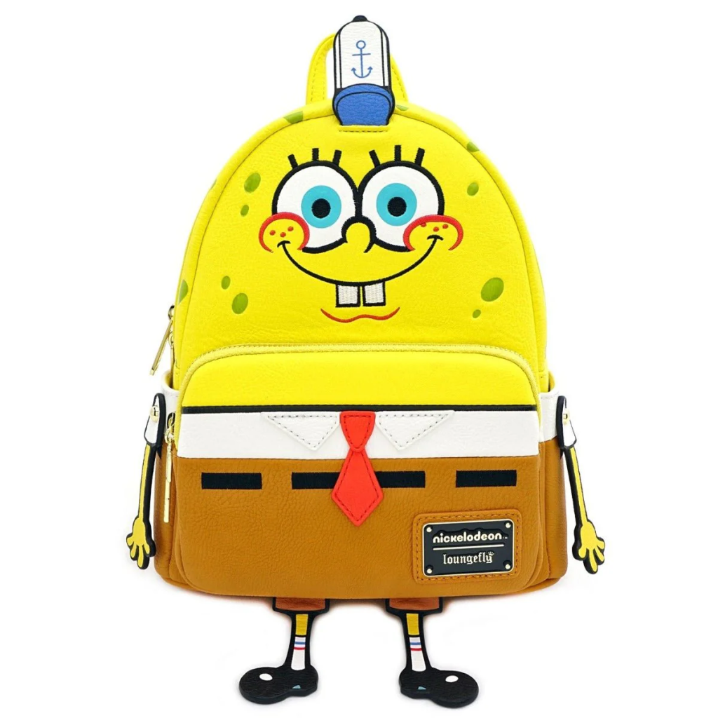 BOB L'EPONGE - Bob L'éponge - Mini Sac à Dos LoungeFly - Accessoire, B-GEEK, Bob l'éponge, Collector, Geek, Loungefly, Mini Backpack, Sac, Sac à dos, SpongeBob - Loungefly - Mini Backpack - photo produit