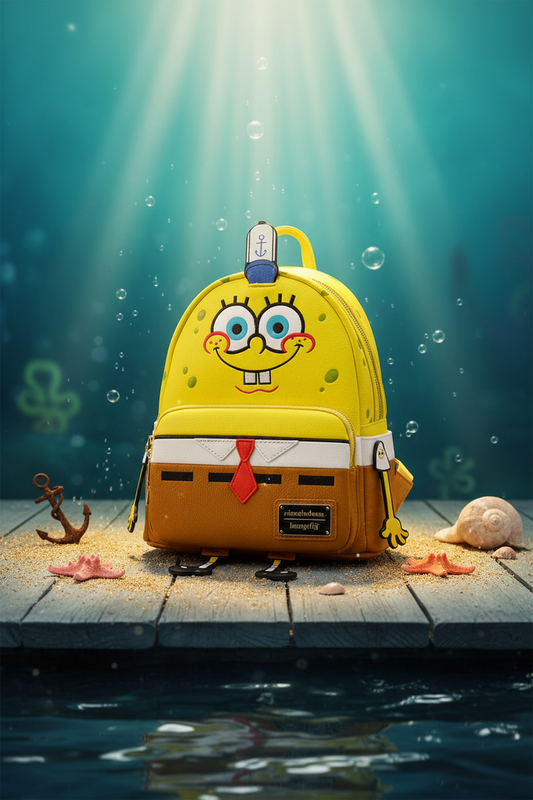 Loungefly Bob l’Éponge – Mini Sac à Dos Officiel