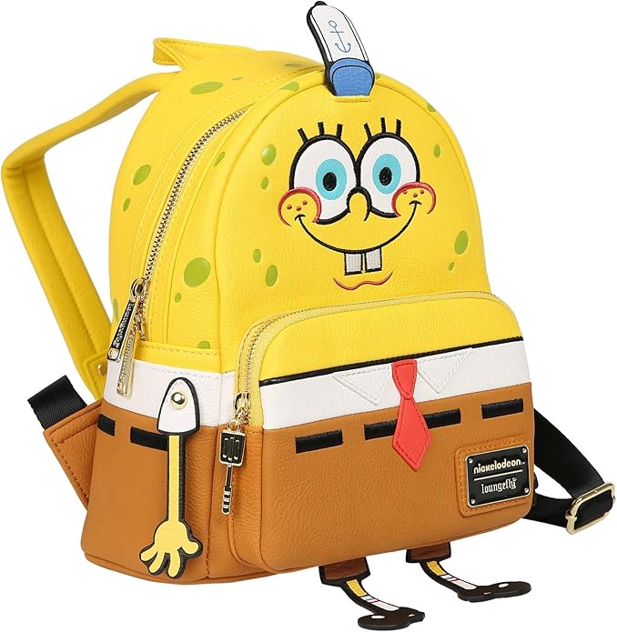Loungefly Bob l’Éponge – Mini Sac à Dos Officiel