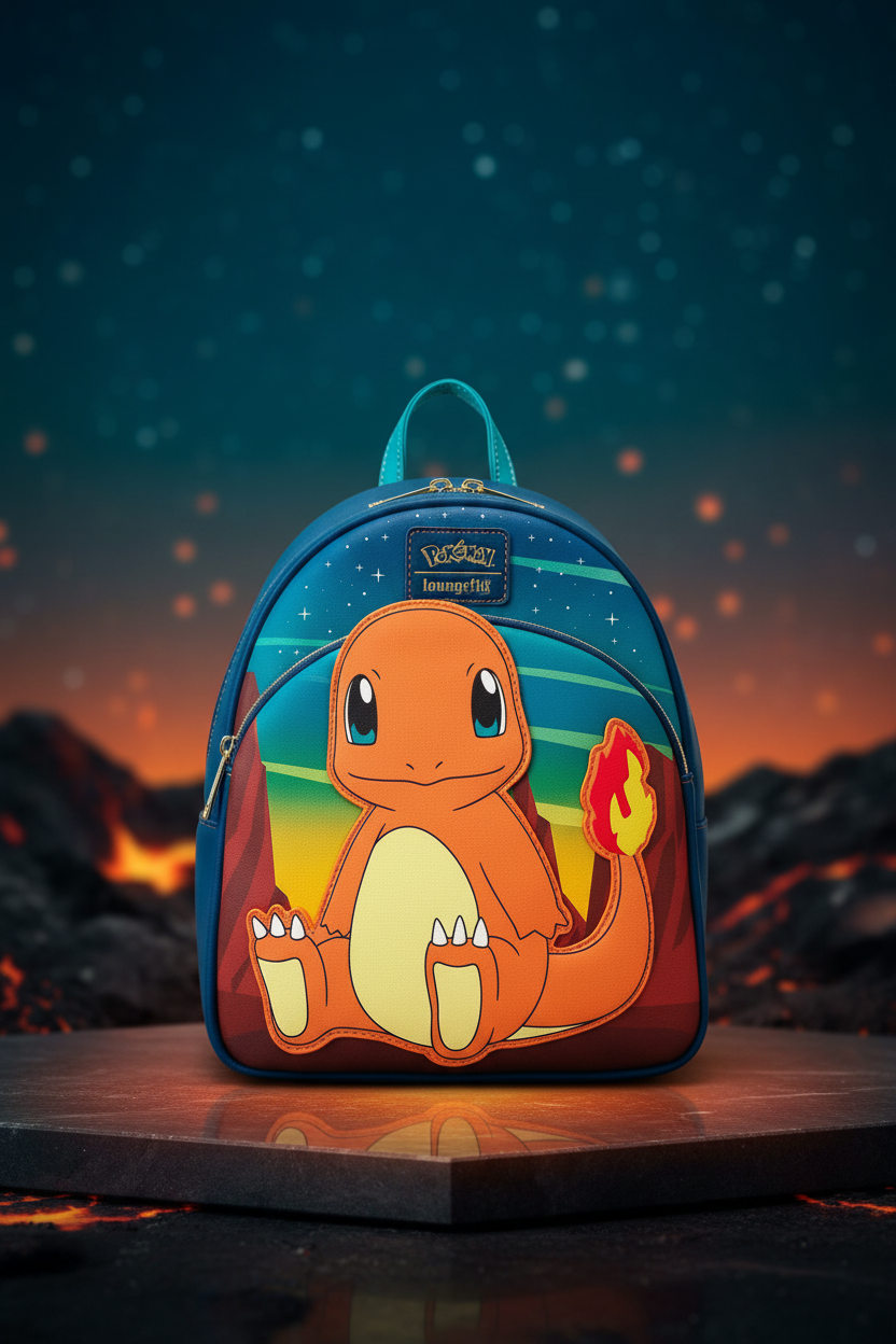 POKÉMON – Salamèche – Mini sac à dos Loungefly