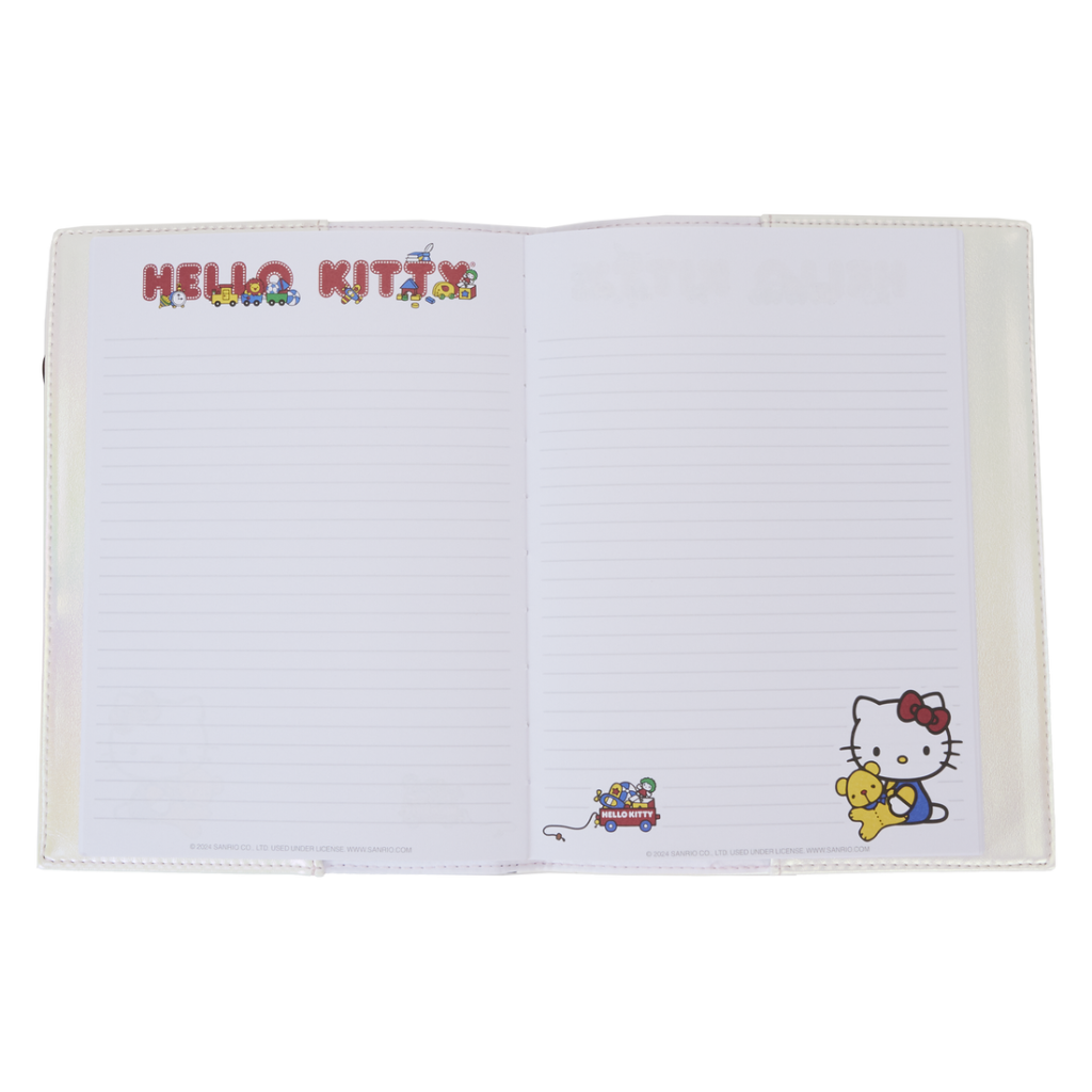 HELLO KITTY – 50ème Anniversaire – Journal Nacré Loungefly