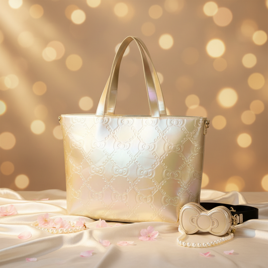SANRIO – 50ème Anniversaire – Tote Bag Doré Loungefly