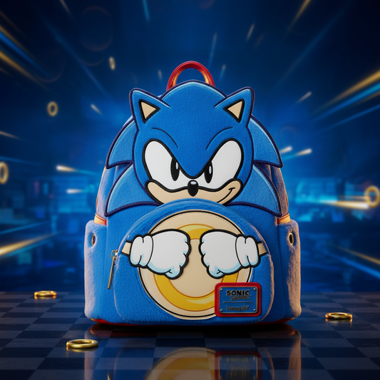 SEGA - Sonic "Classique" - Mini Sac à Dos LoungeFly