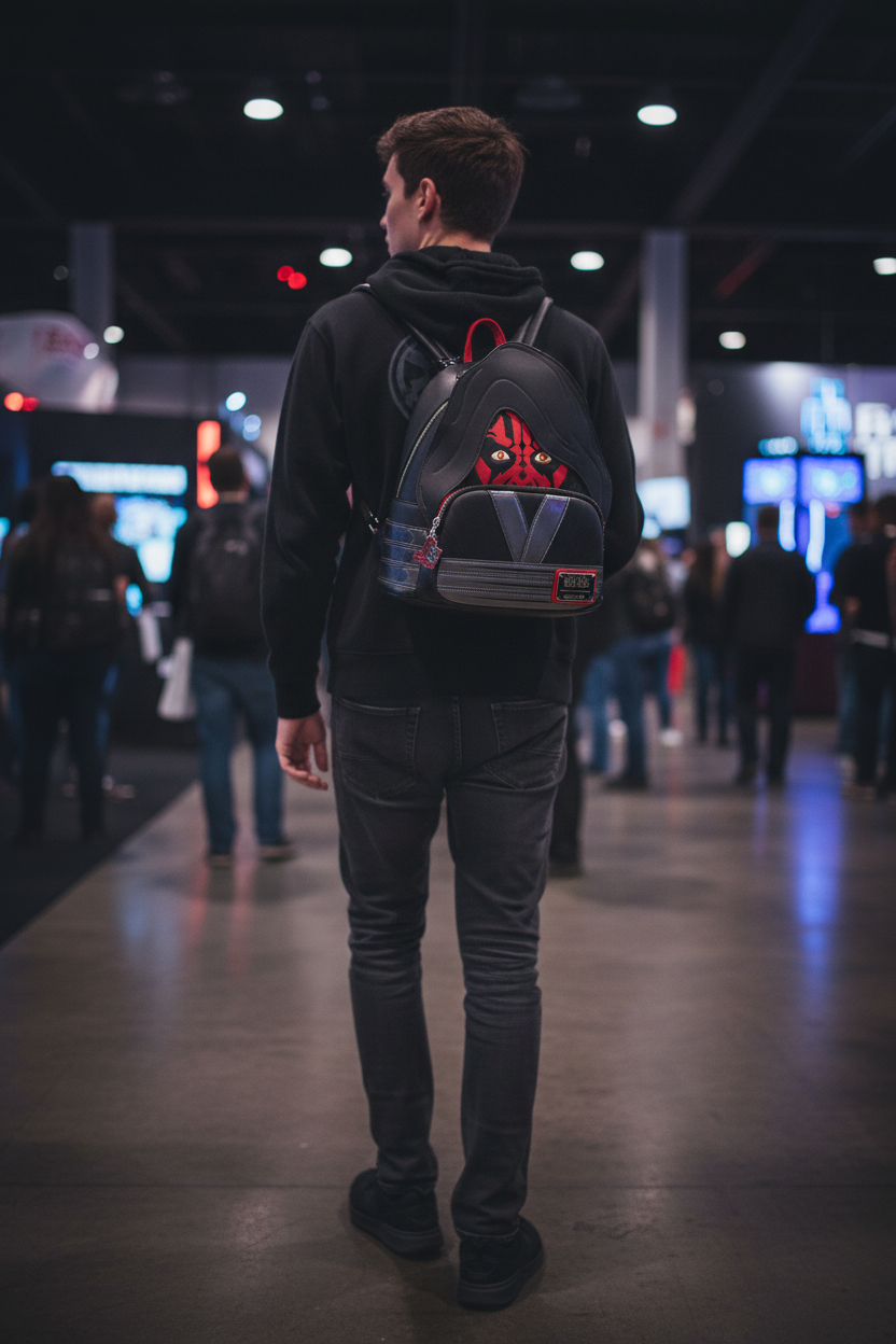 STAR WARS 25 ANNIV. - Dark Maul - Mini Sac à Dos LoungeFly