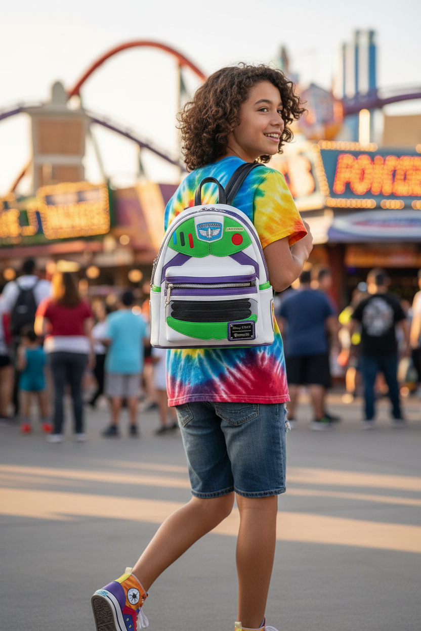 Loungefly Toy Story – Buzz L’Éclair Mini Sac à Dos Officiel