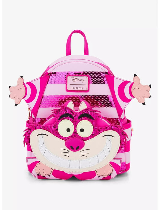 Disney Loungefly – Mini Sac à Dos Cheshire Cat (Alice au Pays des Merveilles)
