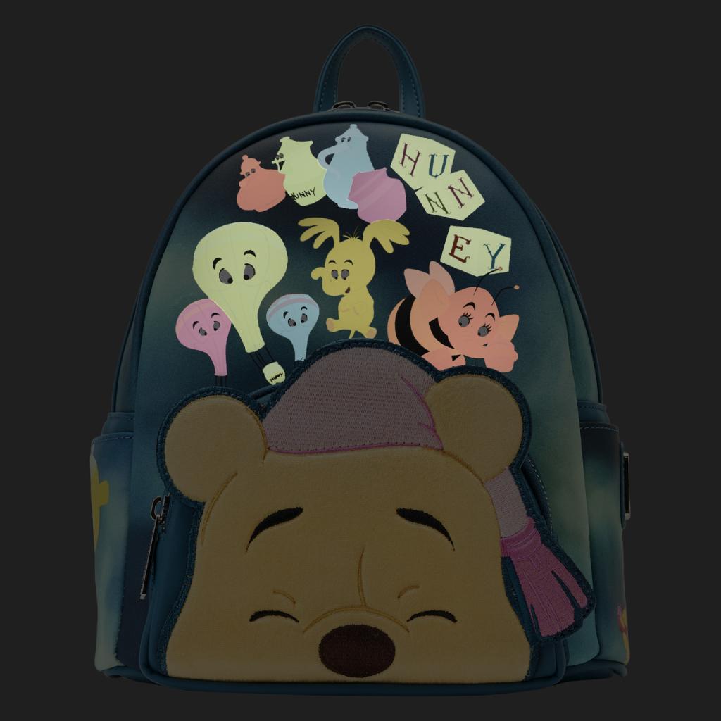 LoungeFly Winnie l’Ourson Heffa-Dreams – Mini Sac à Dos Disney