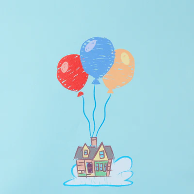 LA-HAUT 15EME ANNIV. - Esprit d'aventure - Mini Sac à Dos LoungeFly