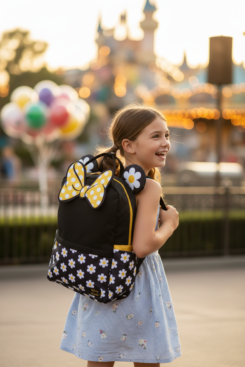 Disney – Minnie Mouse – Sac à dos Nylon Loungefly