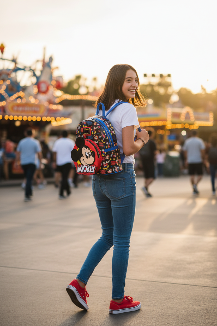 Mickey & Amis – Classique – Mini Sac à Dos Loungefly