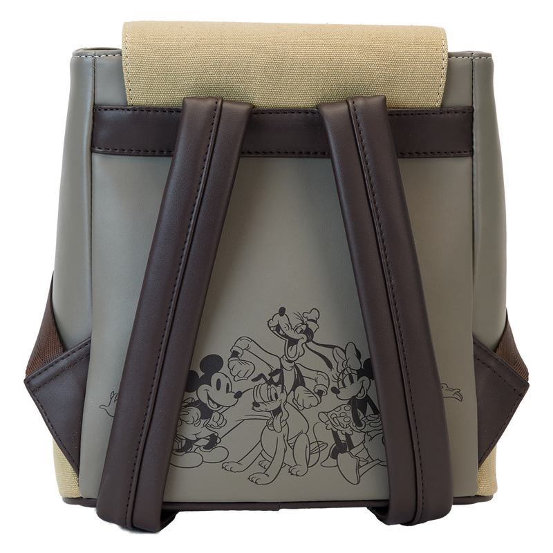 DISNEY - Mickey et Amis - Mini Sac à Dos Canvas Loungefly