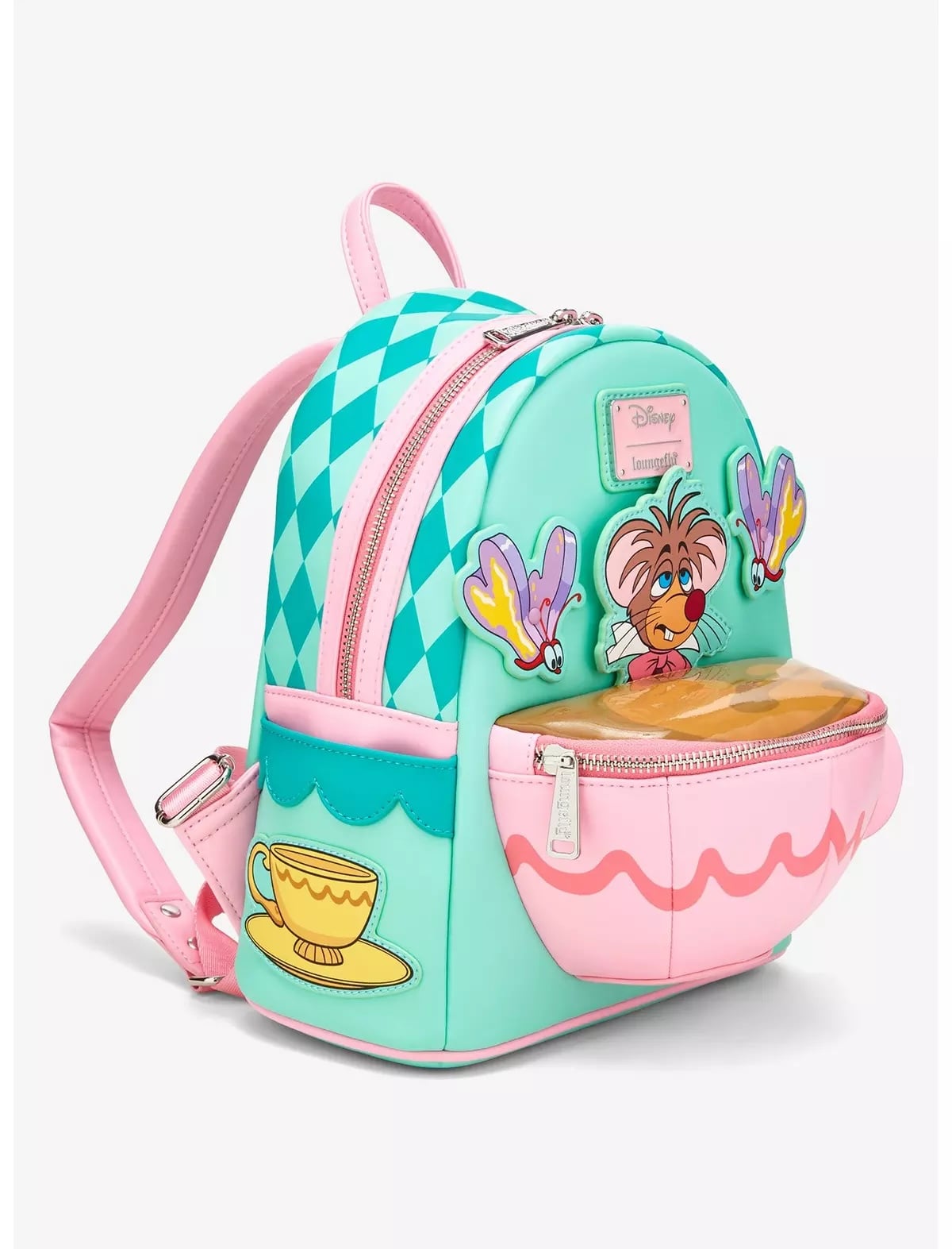 ALICE AU PAYS .. - Teacup Mouse - Mini Sac à Dos Loungefly "Exclusive"