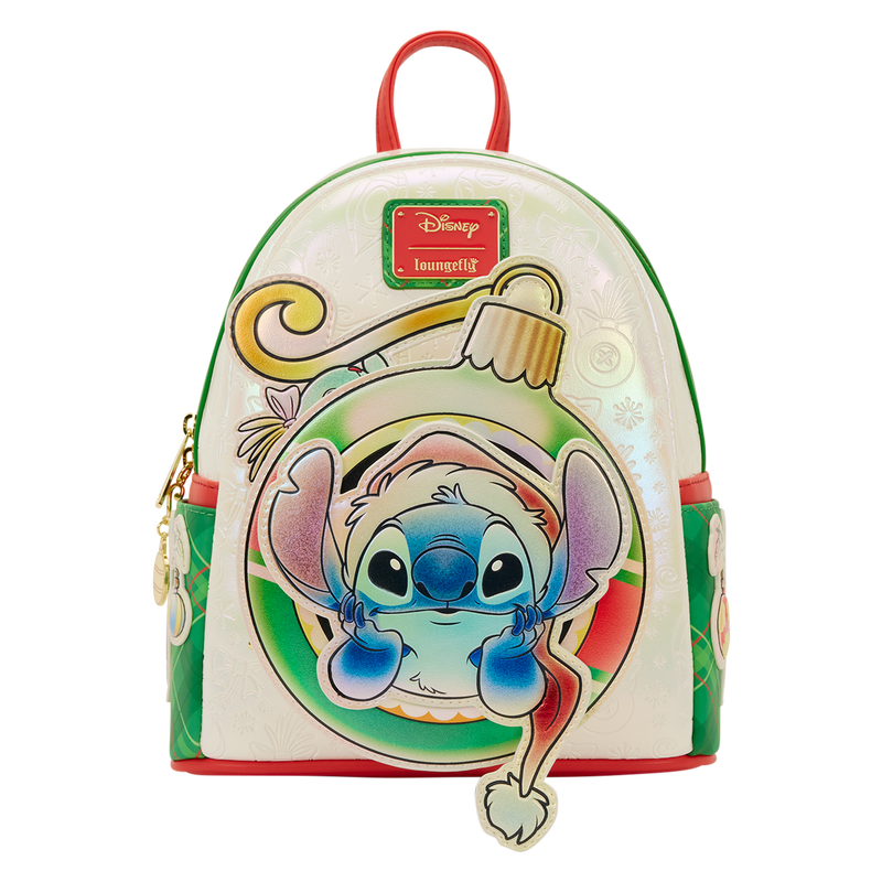 DISNEY - Lilo & Stitch "Holiday" - Mini Sac à Dos LoungeFly