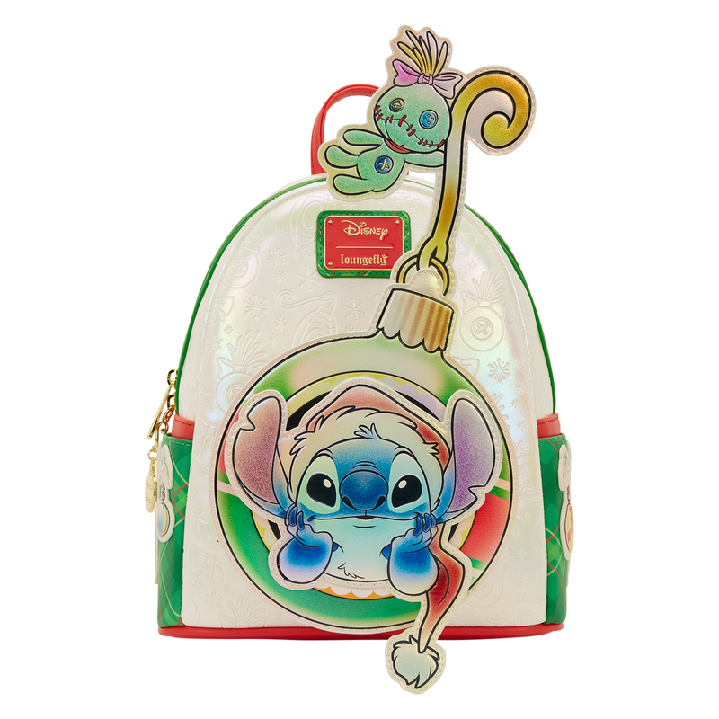 DISNEY - Lilo & Stitch "Holiday" - Mini Sac à Dos LoungeFly