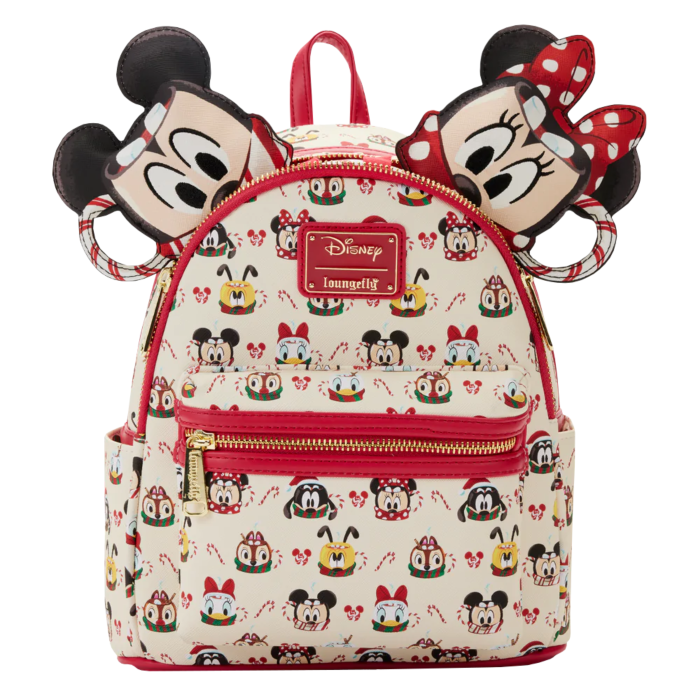 Loungefly Disney Mickey & Minnie – Mini Backpack + Serre-tête Collector