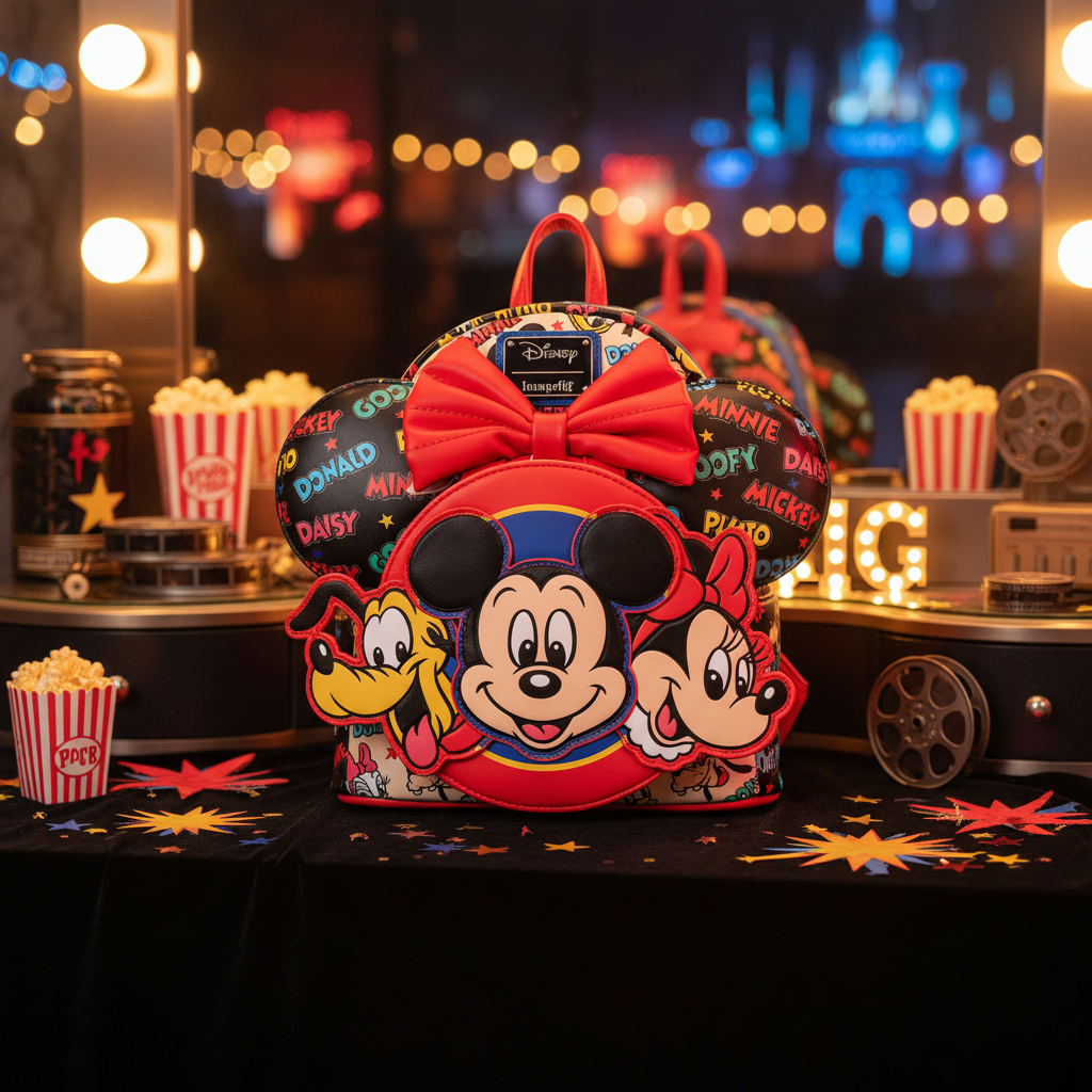 MICKEY & AMIS - Classique - Mini sac à dos Serre-tête LoungeFly