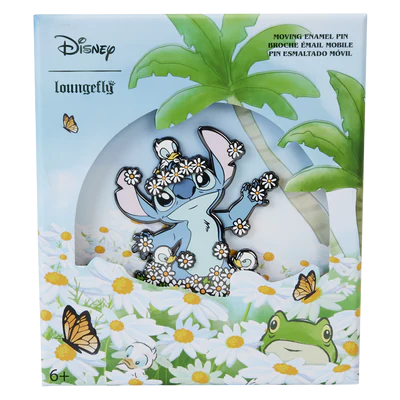 LILO ET STITCH - Springtime Stitch - Pins 8cm Loungefly