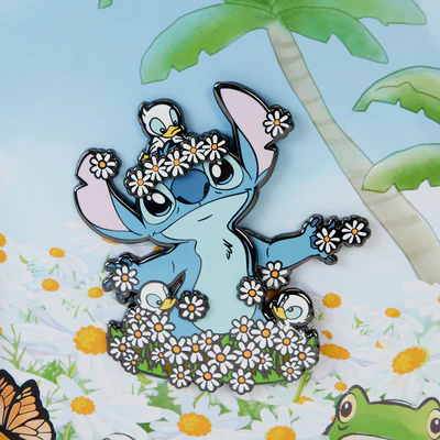 LILO ET STITCH - Springtime Stitch - Pins 8cm Loungefly