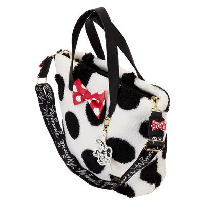Disney – Tote Bag Minnie Rock The Dots Sherpa | Loungefly