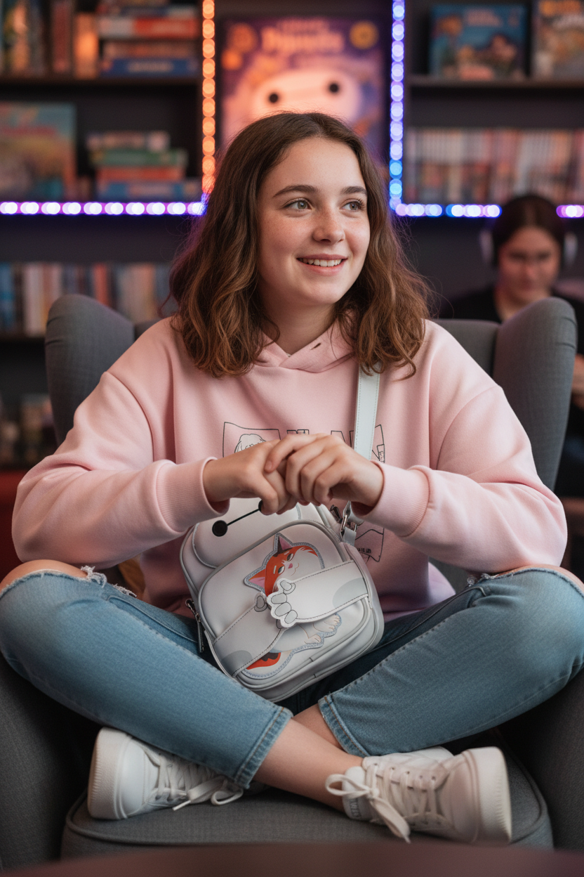 Les Nouveaux Héros – Baymax – Sac Crossbuddies Loungefly