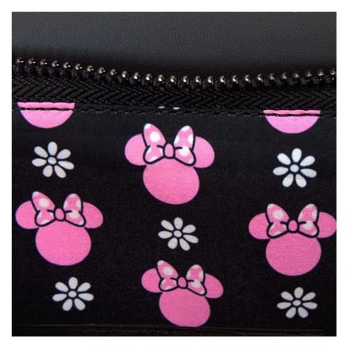 DISNEY - Minnie "Floral Rock the Dots" - Sac Bandoulière Loungefly