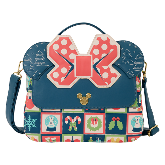 DISNEY - Mickey & Minnie "Holiday" - Sac bandoulière Loungefly