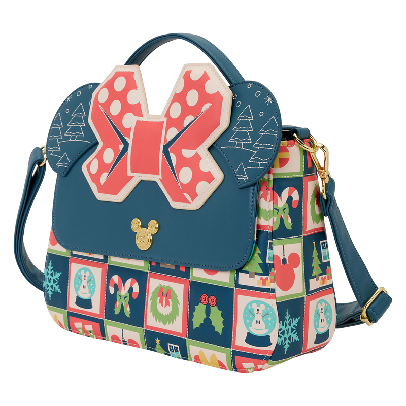 DISNEY - Mickey & Minnie "Holiday" - Sac bandoulière Loungefly