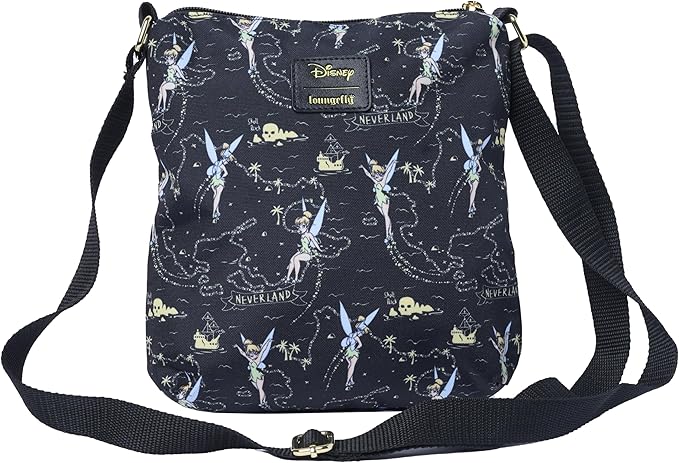 DISNEY - Fée Clochette - Sac Bandoulière LoungeFly "Exclusive"