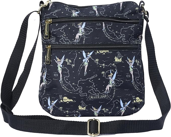 DISNEY - Fée Clochette - Sac Bandoulière LoungeFly "Exclusive"