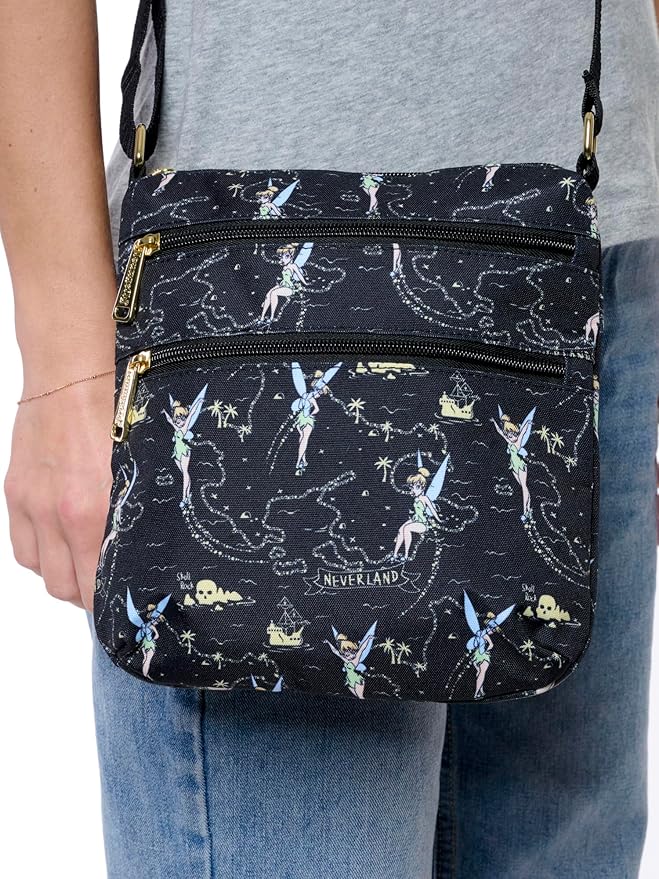 DISNEY - Fée Clochette - Sac Bandoulière LoungeFly "Exclusive"